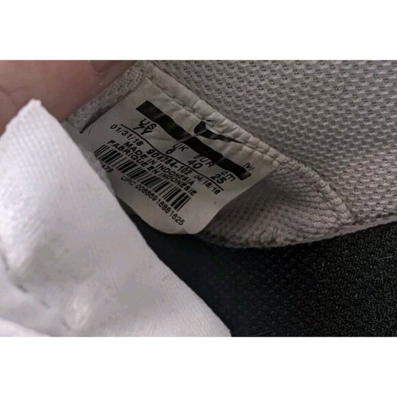 NIKE Cortez 72 904764 102 White Black Shoes Sneakers KIDS Size 7Y Women size 8.5 - Picture 5 of 7